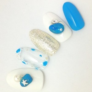 ビーチネイル　beautiful sea nails